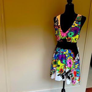 Roberto Cavalli floral dress IT42/US6